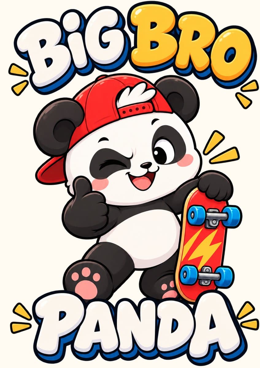 Big Bro Panda artwork