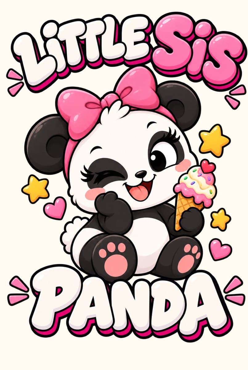 Little Sis Panda artwork