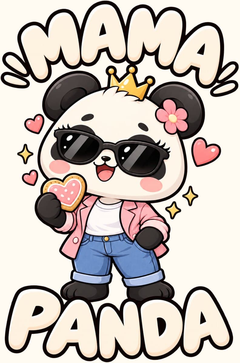 Mama Panda artwork